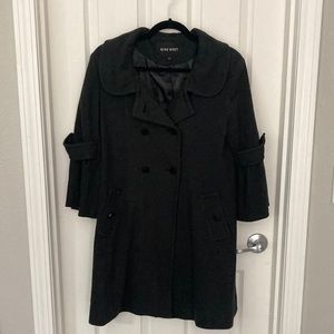 Women’s black Nine West coat, size S